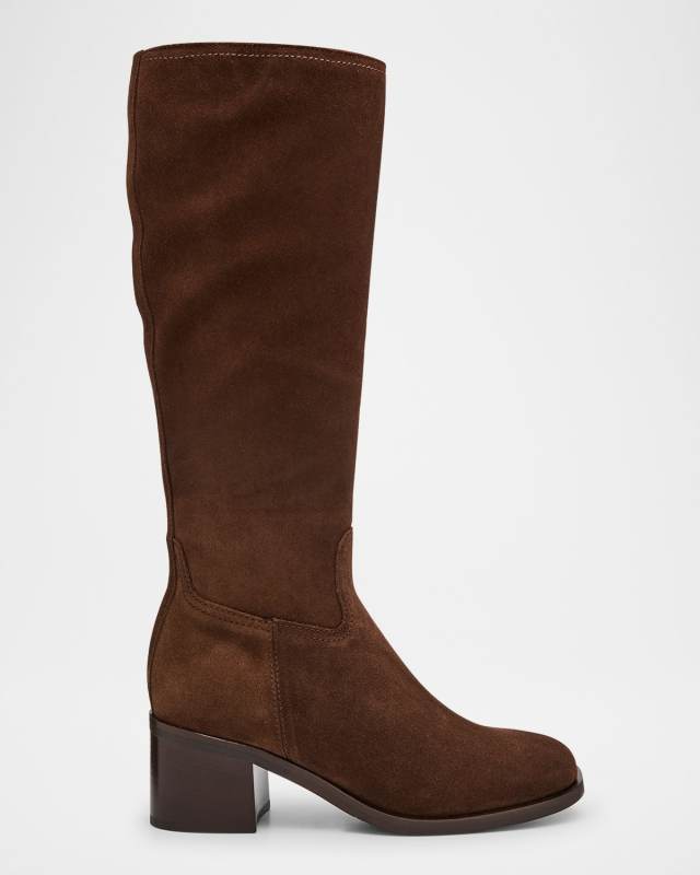Jack Waterproof Suede Knee-High Boots